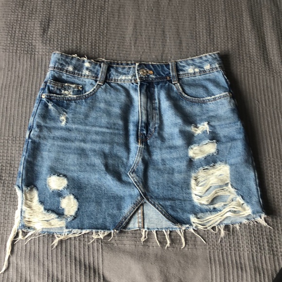 Zara Dresses & Skirts - 3 for 20$ 🌷Zara denim mini skirt